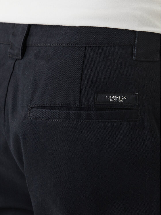 Element Element Chino kalhoty Relax Work ELYNP00181 Černá Relaxed Fit
