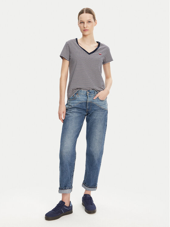 Levi's® Levi's® Majica Perfect Z 85341-0100 Mornarsko modra Standard Fit