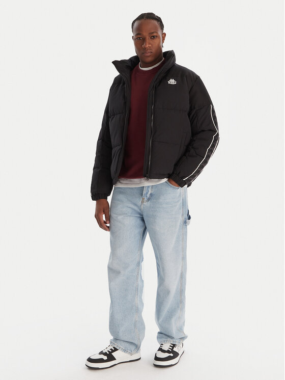 Kappa Kappa Μπουφάν χειμωνιάτικο Onrel 32222XW Μαύρο Comfort Fit