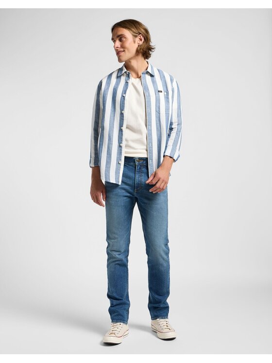 Lee Lee Jeansy X Niebieski Slim Fit