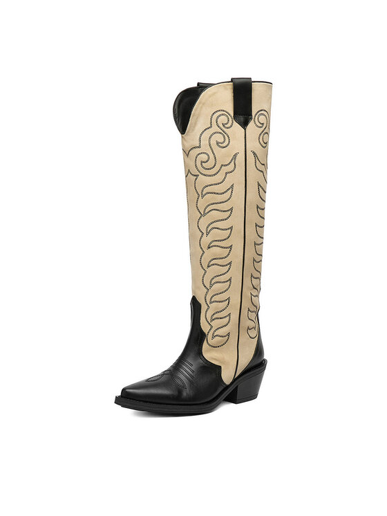 Badura Badura Cowboystiefel EO-BAYLOR-5033-25 Beige