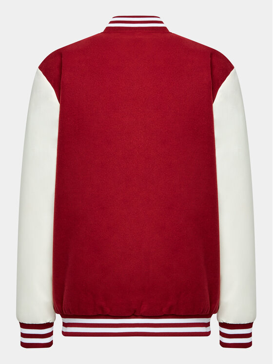 Brave Soul Brave Soul Bomber jakna LJK-LUCYPKC Rdeča Regular Fit