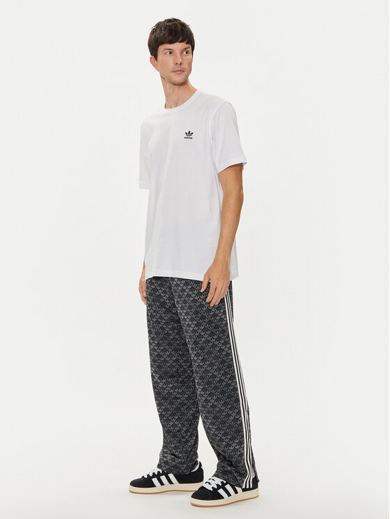 adidas adidas T-Shirt Trefoil Essentials IZ2098 Biały Regular Fit