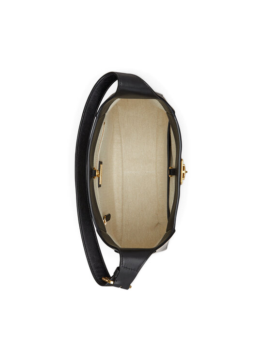LAUREN RALPH LAUREN LAUREN RALPH LAUREN Ročna torba Large Tanner Shoulder Bag 431956790002 Črna