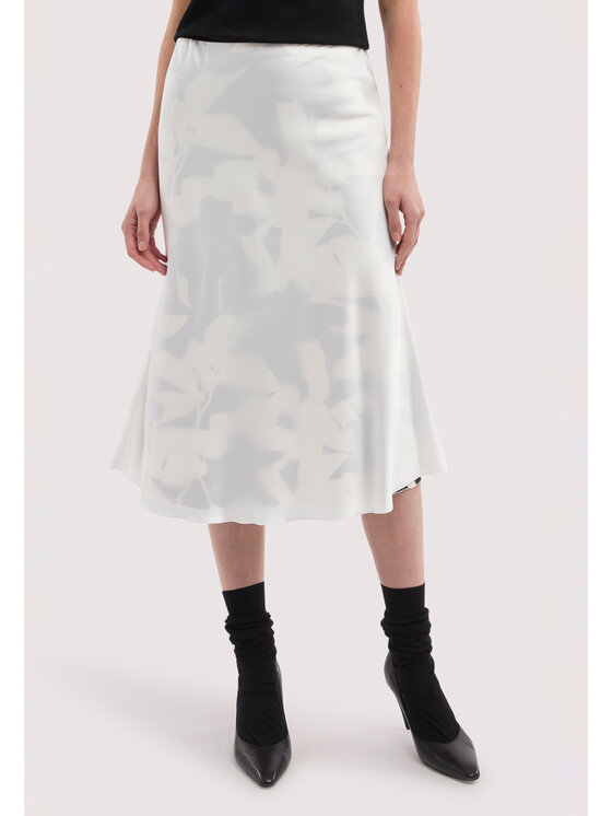 Trussardi Trussardi Gonna midi 1187A000668N021 Bianco Regular Fit