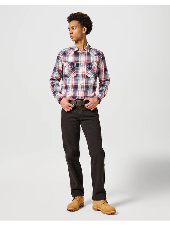Wrangler Wrangler Jeansy 13MWZ Czarny Slim Fit