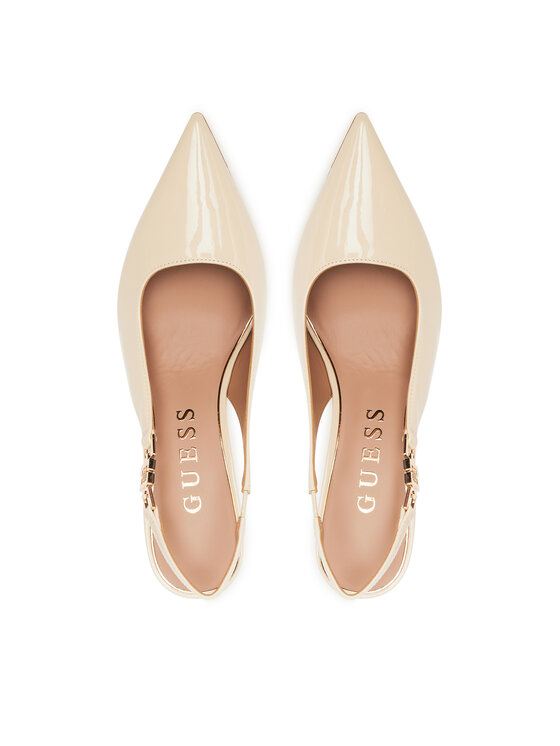 Guess Guess Pantofi cu toc subțire FLTNS5 PAF05 Bej
