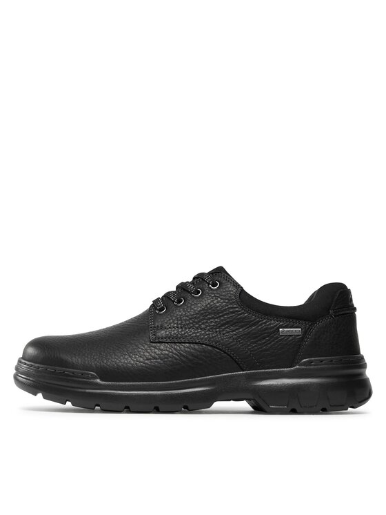 Clarks Clarks Półbuty Rockie Walk Gtx Gore-Tex 261734647 Czarny