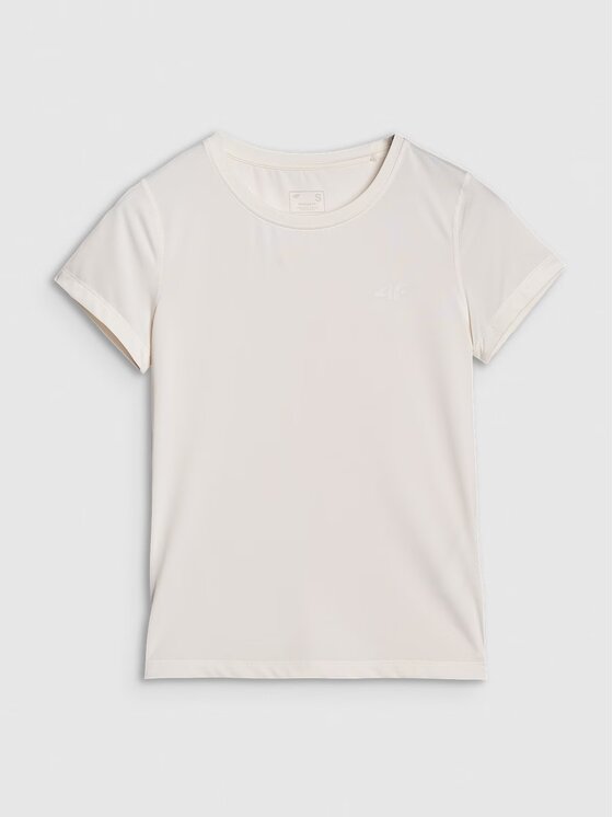 4F 4F T-shirt 4FRSS25TFTSF1235-11S Bianco Regular Fit