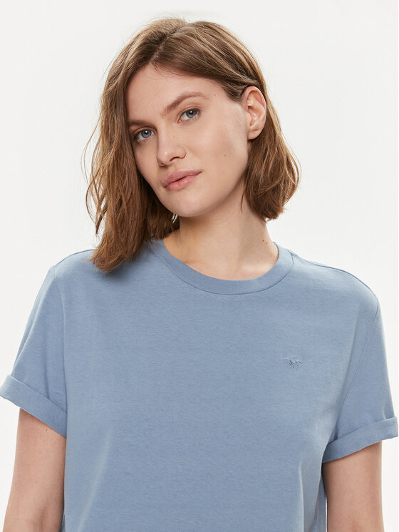 Mustang Mustang Tricou Alina 1013387 Albastru Regular Fit