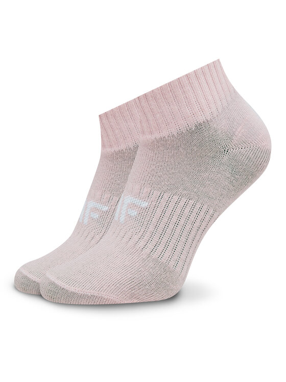 4F 4F Set di 5 paia di calzini corti da bambini 4FJWAW23USOCF231 Rosa