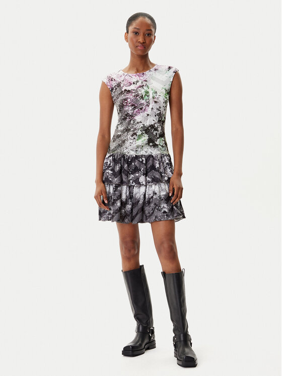 Desigual Desigual Hétköznapi ruha Grey Lacroix 25WWVK07 Színes Regular Fit