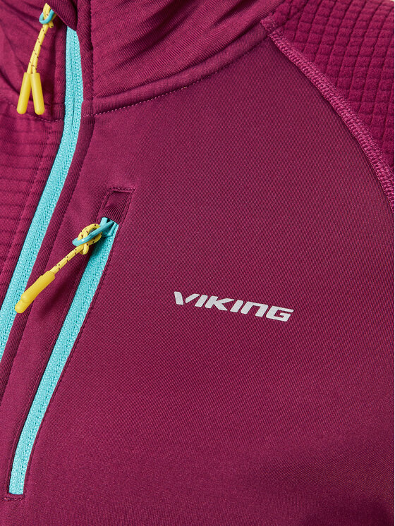 Viking Viking Bluza Midland Lady 720/25/8000 Fioletowy Regular Fit