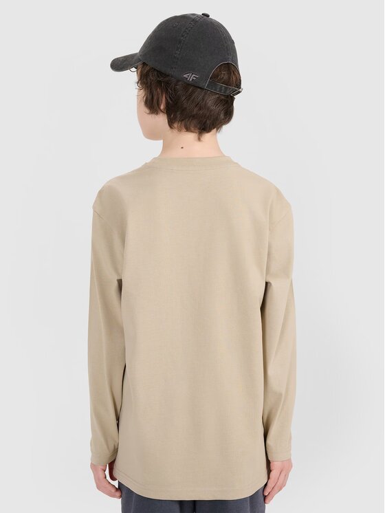 4F 4F Longsleeve 4FJRSS25TLONM538-83S Marrone Oversize