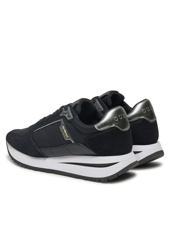 Guess Guess Sneakersy FLPEGY FAB12 Čierna