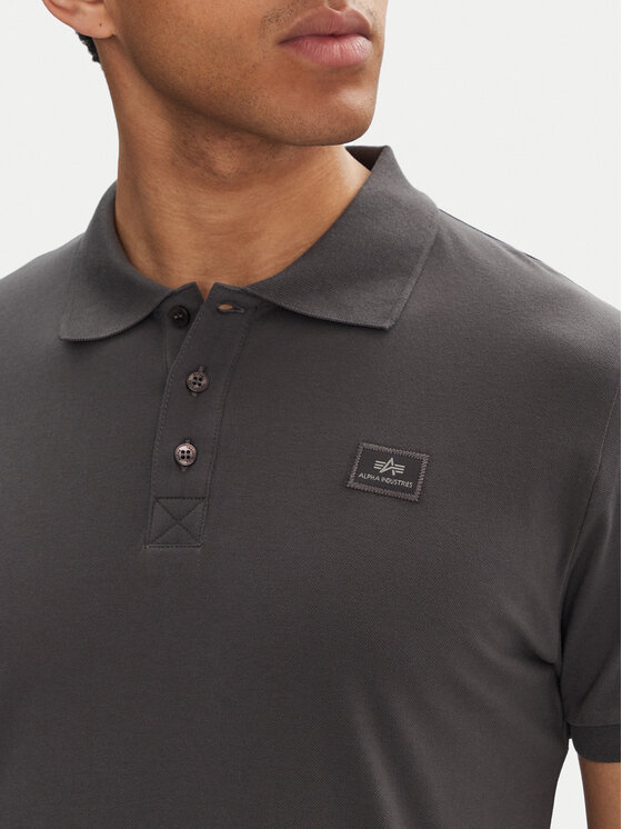 Alpha Industries Alpha Industries Polo majica X-Fit 136600 Siva Regular Fit