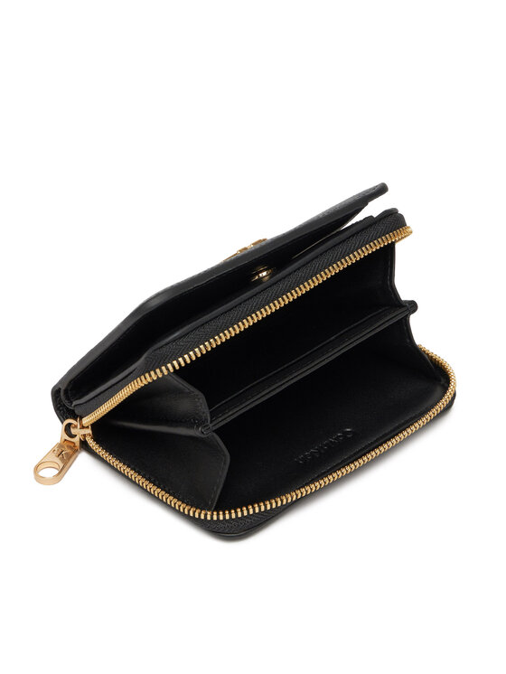 Calvin Klein Calvin Klein Didelė Vyriška Piniginė Minimal Monogrm Lthr Med Flap Zi LV04F1064G Juoda