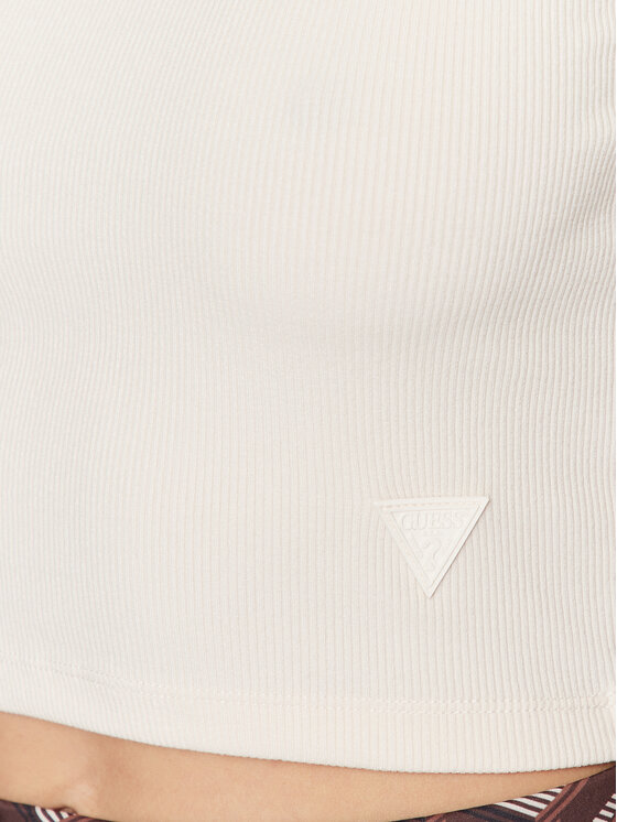 Guess Guess Top V3GP19 K8RT2 Bež Slim Fit