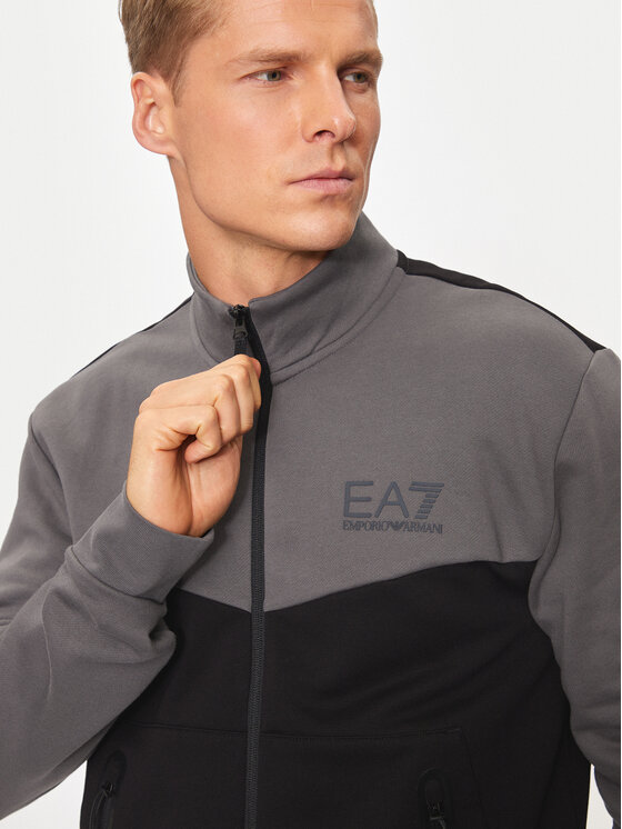 EA7 Emporio Armani EA7 Emporio Armani Trenerka 6DPV60 PJVTZ 1200 Crna Regular Fit