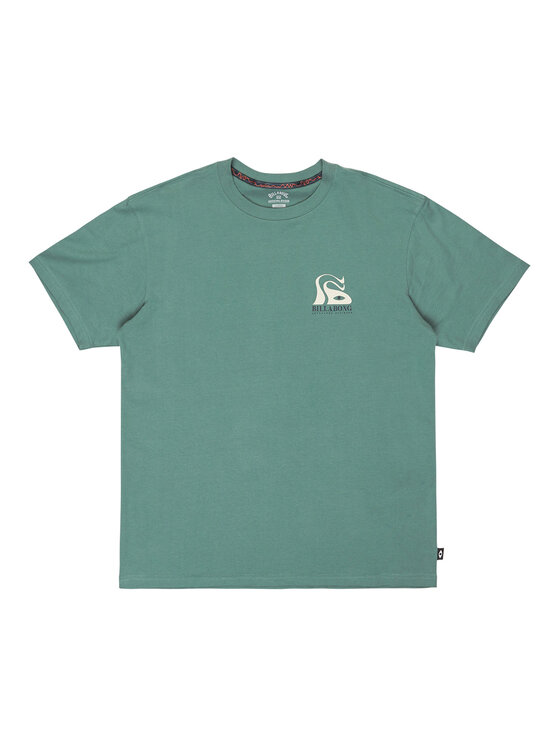 Billabong Billabong T-krekls Totem EBYZT00388 Zaļš Regular Fit