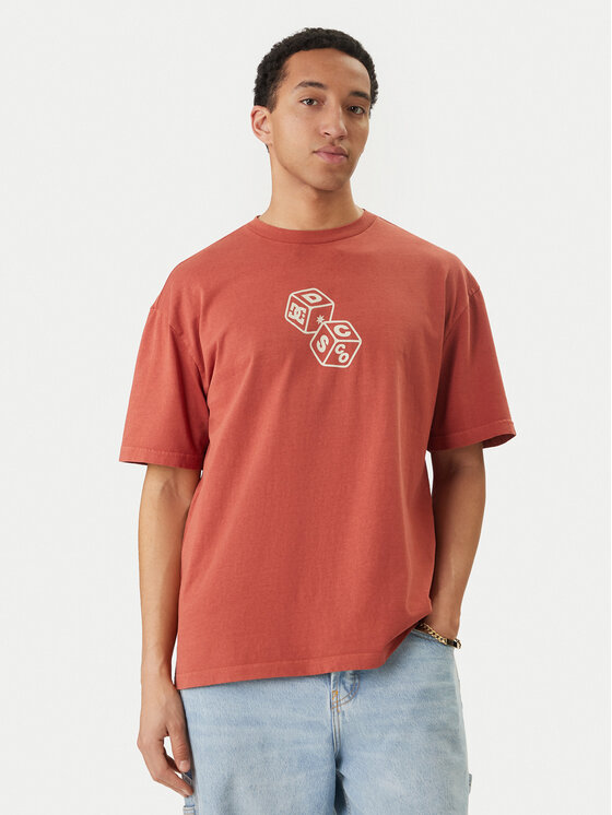 DC Shoes DC Shoes Футболка High Rollin EDYZT04367 Оранжевий Regular Fit