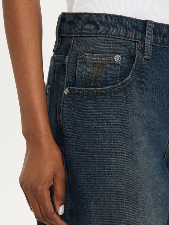 One Teaspoon One Teaspoon Farmer 26419 Kék Wide Leg