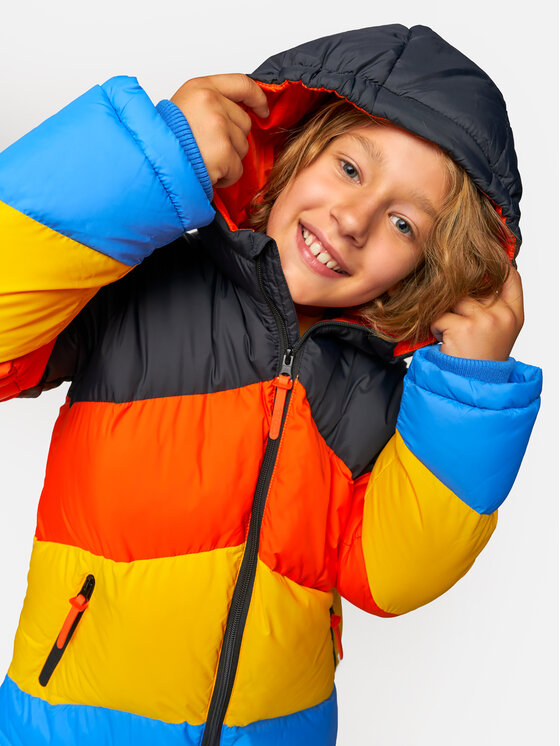 Coccodrillo Coccodrillo Geacă de iarnă ZC3152108OBK Colorat Regular Fit
