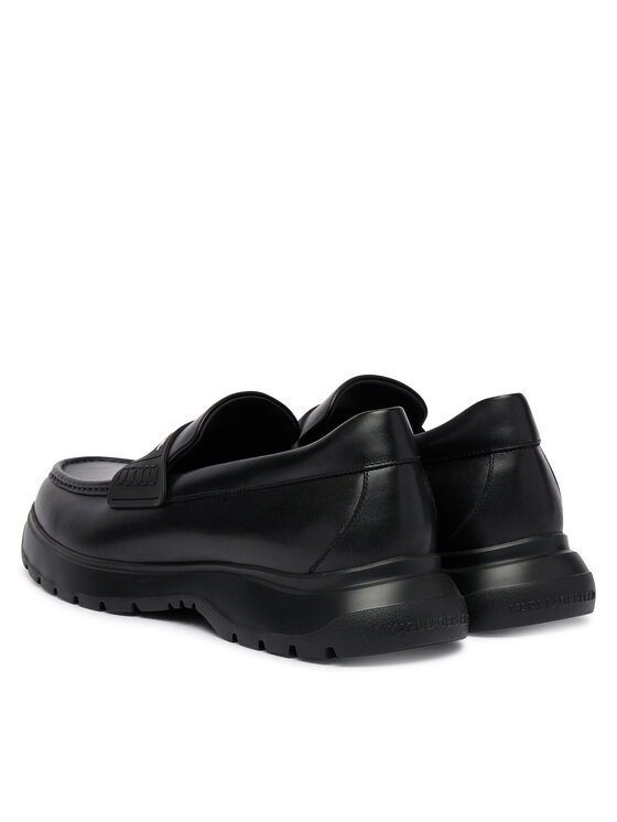 KARL LAGERFELD KARL LAGERFELD Loaferek Magnus KL10610 Fekete