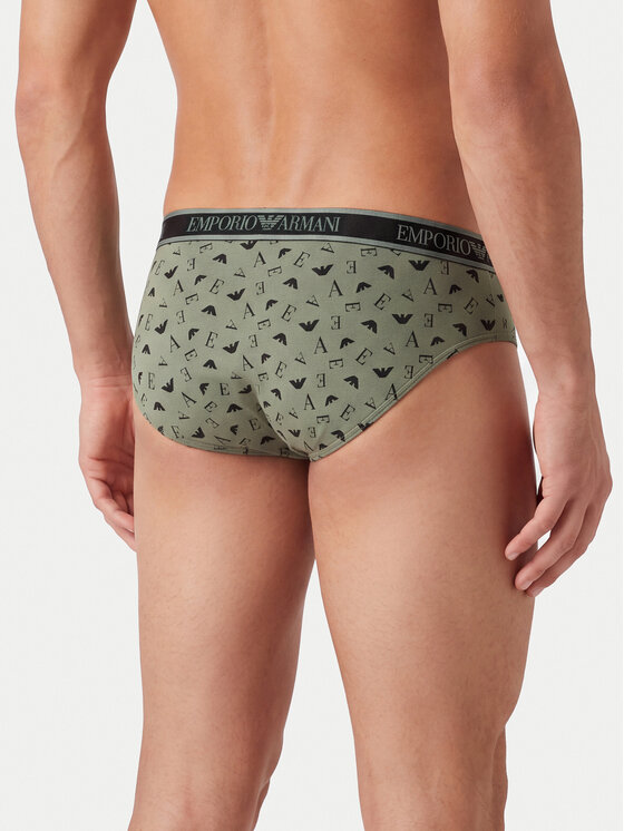 Emporio Armani Underwear Emporio Armani Underwear Σετ σλιπ EM000258 AF25019 M5155 Πράσινο