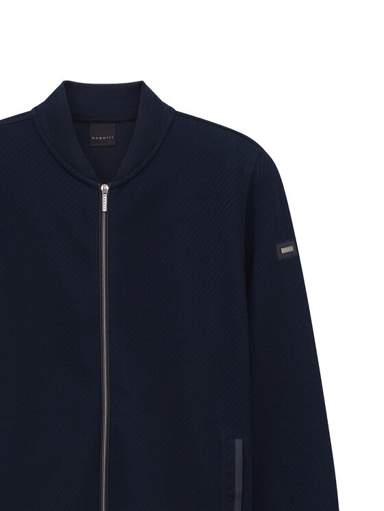 Bugatti Bugatti Sweatshirt 8750-15171E Dunkelblau Regular Fit