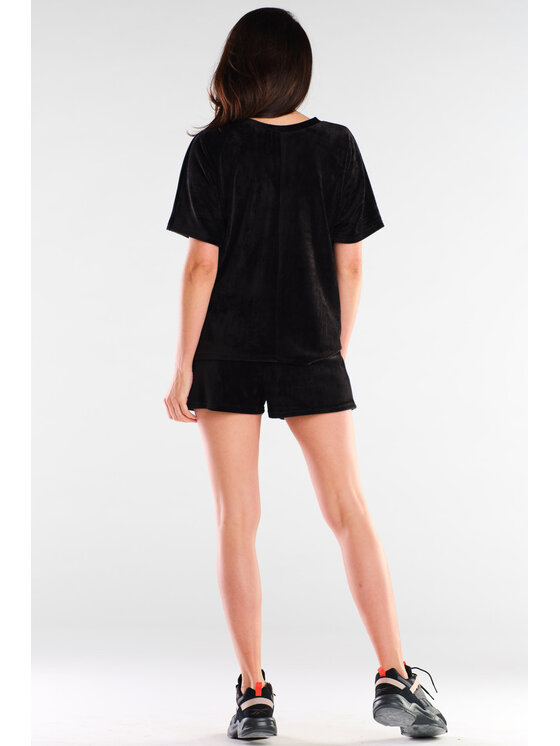 Awama Awama Szorty A418 Czarny Basic Fit