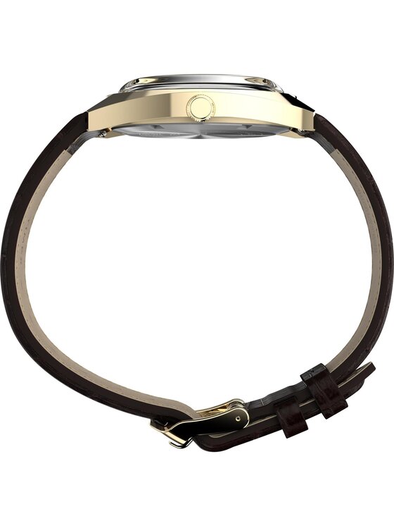Timex Timex Zegarek TW2Y82100 Brązowy