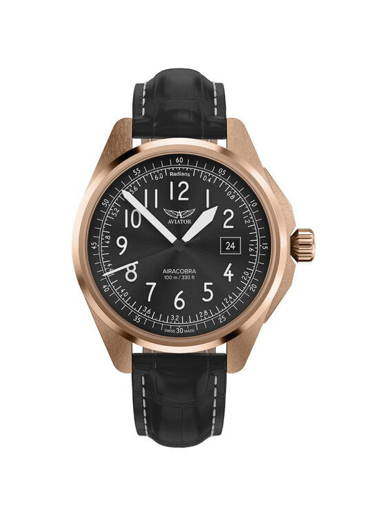 Aviator Aviator Orologio V.1.38.2.322.4 Nero