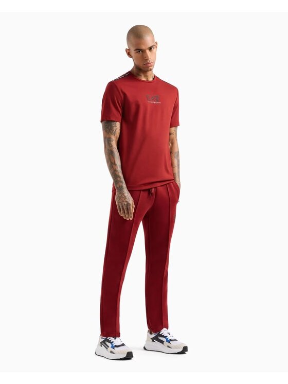EA7 Emporio Armani EA7 Emporio Armani T-shirt 6DPT10 PJTMZ Rosso Regular Fit