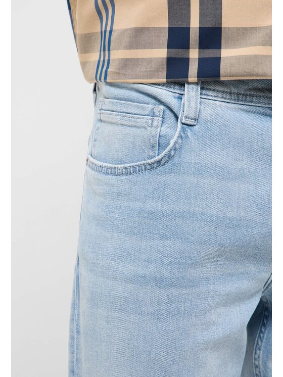 Mustang Mustang Jeans Denver Tapered Blu Straight Fit