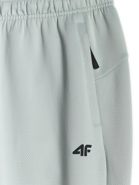 4F 4F Spodnie dresowe ATHLETIC Turkusowy Regular Fit