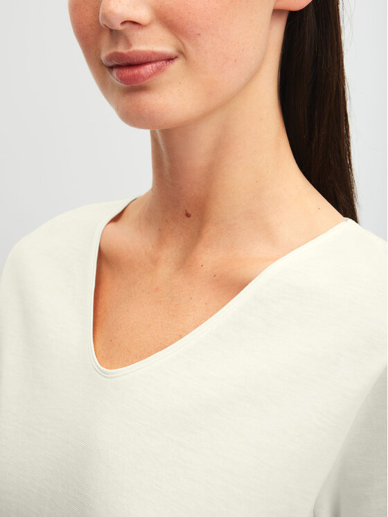 Calida Calida Koszulka piżamowa 14995 Beżowy Regular Fit