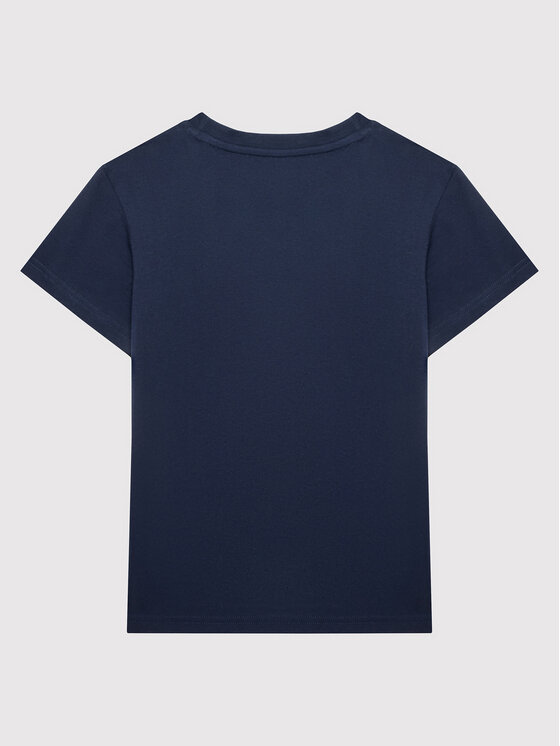 adidas adidas T-shirt Trefoil HK0260 Tamnoplava Regular Fit