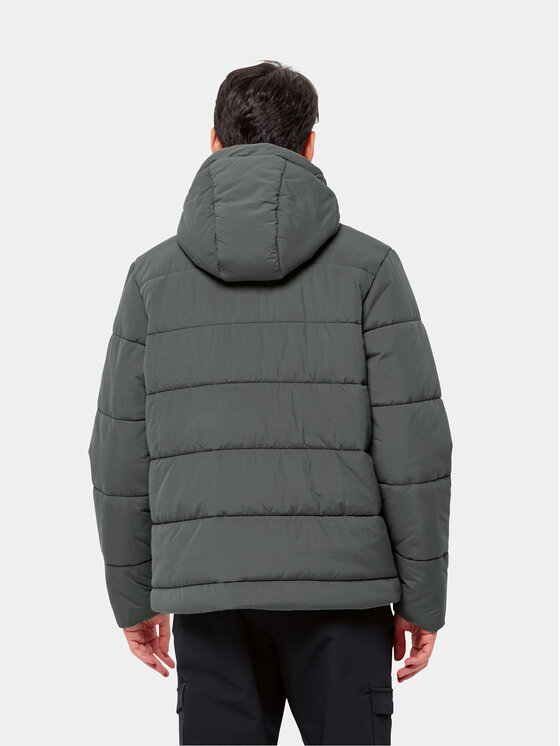 Jack Wolfskin Jack Wolfskin Žieminė striukė Karolinger Jkt 1207831 Žalia Regular Fit