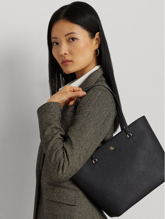 LAUREN RALPH LAUREN Lauren Ralph Lauren Ročna torba 431924351001 Črna