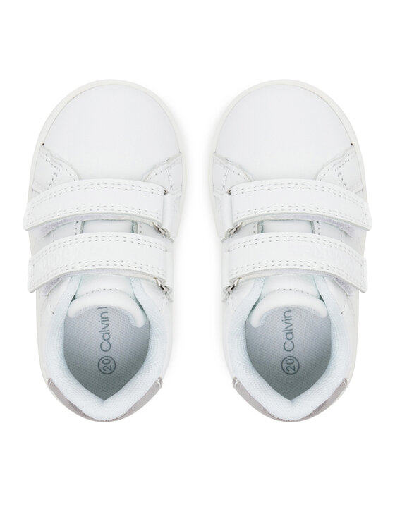 Calvin Klein Jeans Calvin Klein Jeans Sneakersy Low Cut VelCro V1A9-82007-1355X Bílá