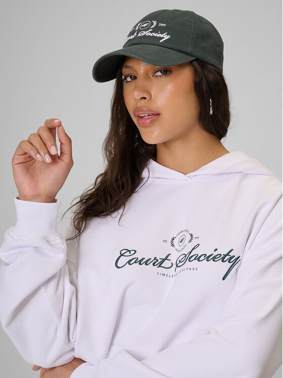 4F 4F Czapka z daszkiem COURT SOCIETY Zielony ciemny