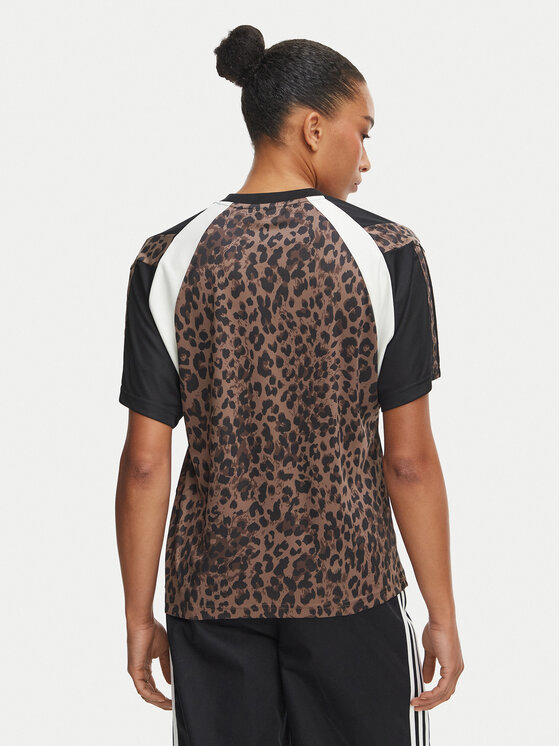 adidas adidas T-Shirt House Of Tiro Jersey KV0905 Braun Regular Fit
