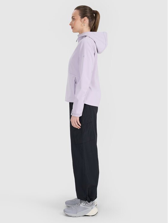 4F 4F Softshellová bunda 4FWSS25TSOFF320-52S Ružová Regular Fit