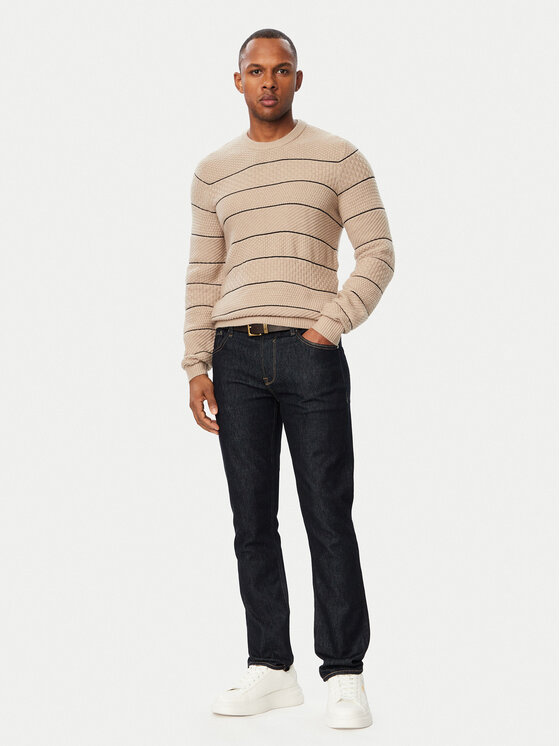 Guess Guess Svetr M6BR37 Z1418 Béžová Regular Fit