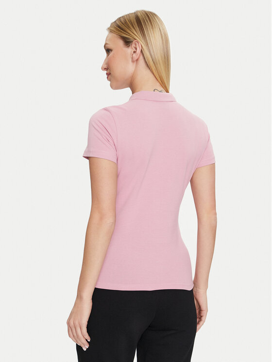4F 4F Polokošeľa 4FWSS24TPTSF132 Ružová Slim Fit