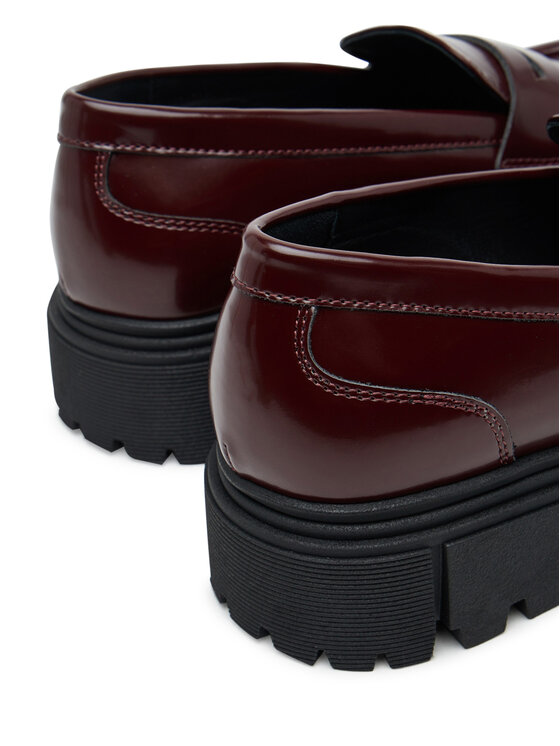 Calvin Klein Calvin Klein Półbuty Scarpa Bassa V4A4-83130-1453 Bordowy