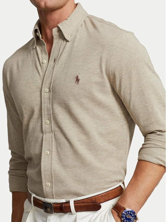 Polo Ralph Lauren Polo Ralph Lauren Cămașă 710654408119 Bej Regular Fit