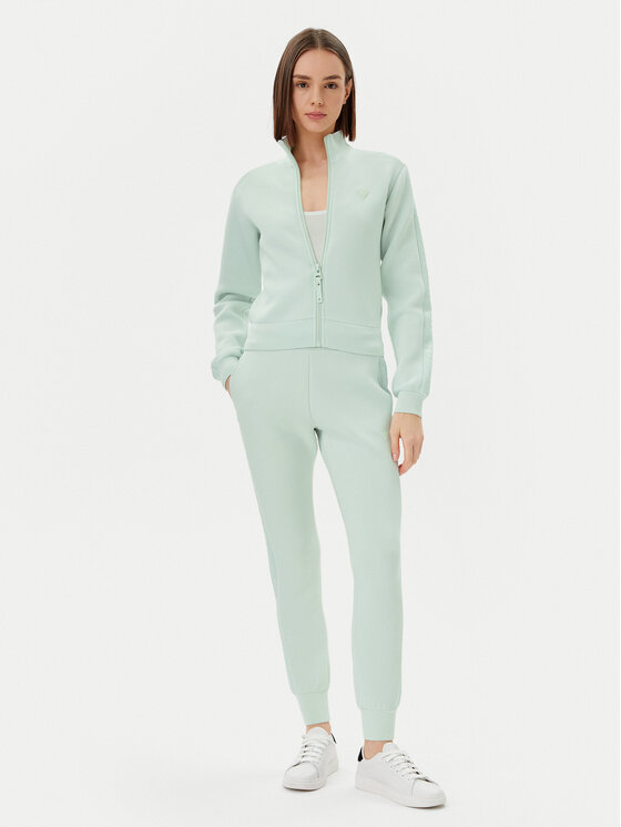 Guess Guess Melegítő alsó V2YB18 K7UW2 Zöld Regular Fit
