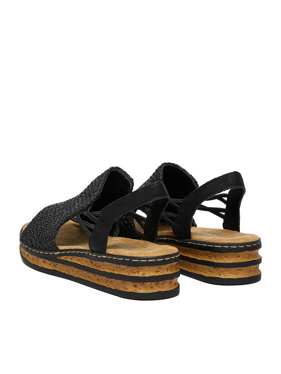 Rieker Rieker Sandali CEO-62941-00 Nero